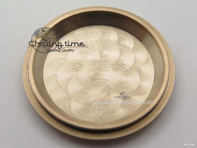 MiroTime 1219 Cellini 50505 RG Black Dial on Brown Leather Strap A2824 BP Maker Premium 4047